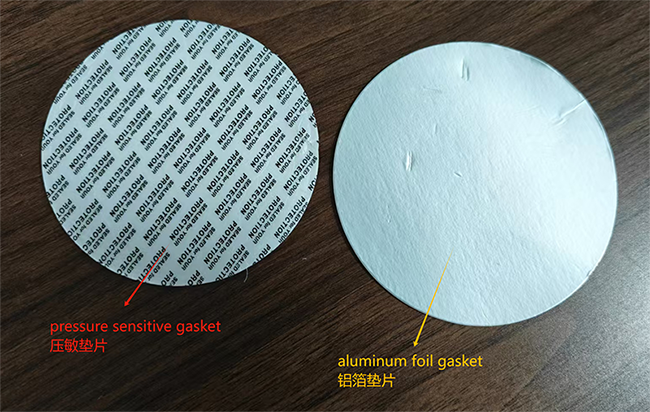 压敏垫片和铝箔垫片应用在塑料瓶上的区别在哪里？